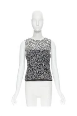 Chanel Vintage Vintage Tops Pre-owned Cotton Tops Black -Goedkope Chanel Vintage winkel ddc434e3f80f0e4786e3556bfcd29c64