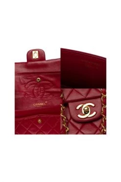 Chanel Vintage Vintage Tassen Pre-owned Leather Chanel-bags Red -Goedkope Chanel Vintage winkel ddca4a599ed51e0d9598fa8764a2fd4c