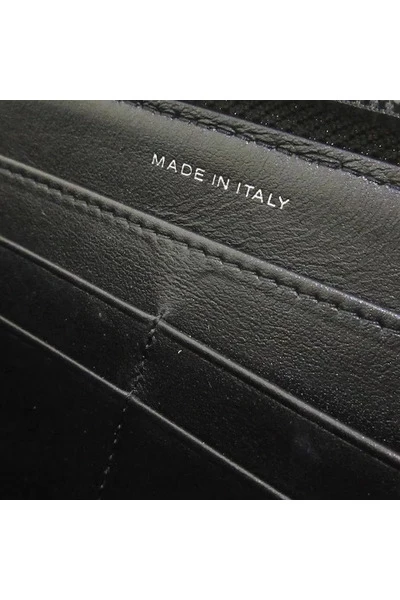 Chanel Vintage Vintage Accessoires Pre-owned Leather Wallets Black 2 Chanel Vintage Vintage Accessoires Pre-owned Leather Wallets Black - Afbeelding 2