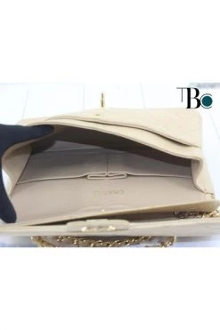 Chanel Vintage Vintage Tassen Shoulder Bags Beige -Goedkope Chanel Vintage winkel de4498bf2f6d51b9a8b3fd196e697054