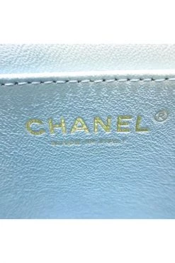 Chanel Vintage Vintage Tassen Pre-owned Leather Chanel-bags Blue -Goedkope Chanel Vintage winkel dec82b2c191b52f6a64bbfd6b71d3e04