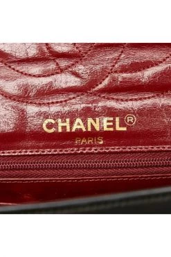 Chanel Vintage Vintage Tassen Pre-owned Leather Chanel-bags Black -Goedkope Chanel Vintage winkel df101d41f851ea986eafe9af87a465e3