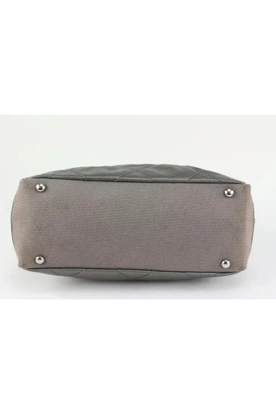 Chanel Vintage Vintage Tassen Pre-owned Handbags Gray 6 Chanel Vintage Vintage Tassen Pre-owned Handbags Gray - Afbeelding 6