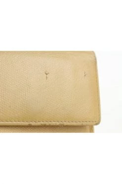 Chanel Vintage Vintage Accessoires Pre-owned Leather Wallets Beige -Goedkope Chanel Vintage winkel e0b924c286817dfdc23d1d44904dc6e2