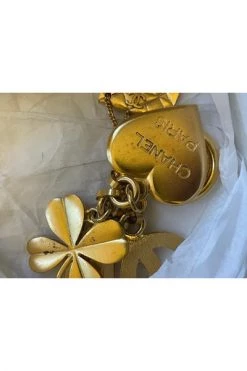 Chanel Vintage Vintage Sieraden Pre-owned Metal Brooches Yellow -Goedkope Chanel Vintage winkel e121c0edeee726ffd49d7d6e38701416