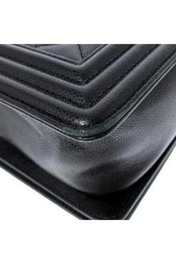 Chanel Vintage Vintage Tassen Pre-owned Leather Chanel-bags Black -Goedkope Chanel Vintage winkel e13072fc6b662c34ac98252bc3a89707