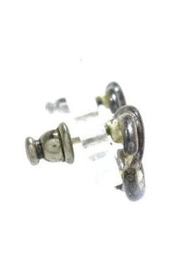 Chanel Vintage Vintage Sieraden Pre-owned Metal Earrings Gray -Goedkope Chanel Vintage winkel e276da6293a5cc4d30d9f84ea26ea7de