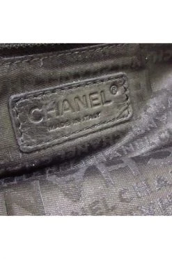 Chanel Vintage Vintage Tassen Pre-owned Leather Handbags Black