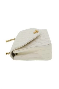 Chanel Vintage Vintage Tassen Pre-owned Leather Chanel-bags White -Goedkope Chanel Vintage winkel e2aeb2d07e0f6f2302731e2d6425f5b7