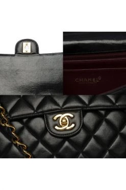 Chanel Vintage Vintage Tassen Pre-owned Leather Chanel-bags Black -Goedkope Chanel Vintage winkel e31798ef4544e0b6519a6b1283658e80