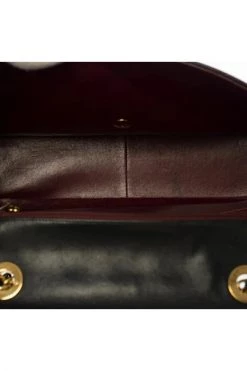 Chanel Vintage Vintage Tassen Pre-owned Leather Chanel-bags Black -Goedkope Chanel Vintage winkel e35fdbf2f1290b6a9f6e0c51aebf9e77