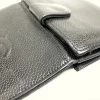 Chanel Vintage Vintage Accessoires Pre-owned Leather Wallets Black