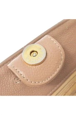 Chanel Vintage Vintage Tassen Pre-owned Leather Totes Beige