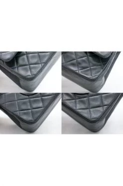 Chanel Vintage Vintage Tassen Pre-owned Medium Double Flap Bag Black -Goedkope Chanel Vintage winkel e3d28fa069de4d7470660219e60f93b6