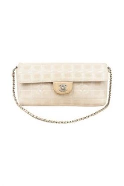 Chanel Vintage Vintage Tassen Pre-owned Chocolate Bar Bag Beige -Goedkope Chanel Vintage winkel e3ddc60102e4ab3c7f83eca2bb0ecf59