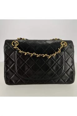 Chanel Vintage Vintage Tassen Pre-owned Leather Chanel-bags Black -Goedkope Chanel Vintage winkel e45b7a2ed6a4239a21285436b78e7d37