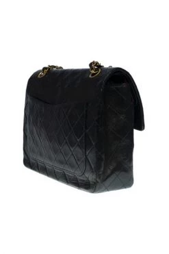 Chanel Vintage Vintage Tassen Pre-owned Leather Chanel-bags Black -Goedkope Chanel Vintage winkel e489133d87cd975e7d65dea7d6be86ec