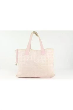 Chanel Vintage Vintage Tassen Pre-owned Canvas Chanel-bags Pink -Goedkope Chanel Vintage winkel e63d19fa576aaca4ee5aede1e886794d