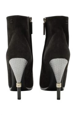 Chanel Vintage Vintage Schoenen Boots Black -Goedkope Chanel Vintage winkel e648b6edb8f9e11b26a3238053fd3163