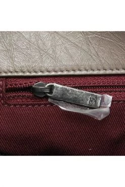 Chanel Vintage Vintage Tassen Pre-owned Quilted Portobello Tweed Frame Top Handle Bag Brown