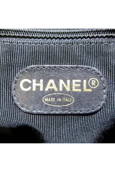 Chanel Vintage Vintage Tassen Pre-owned Leather Chanel-bags Black 4 Chanel Vintage Vintage Tassen Pre-owned Leather Chanel-bags Black - Afbeelding 4