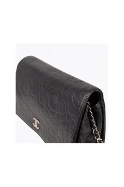 Chanel Vintage Vintage Tassen Pre-owned Leather Crossbody-bags Black -Goedkope Chanel Vintage winkel e884fc5128b73f4abc4bd0726600237c