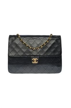 Chanel Vintage Vintage Tassen Pre-owned Shoulder Bags Black -Goedkope Chanel Vintage winkel e90c4f710d2b413a90e9bc28ab5060b4