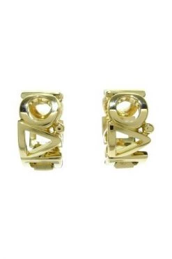 Chanel Vintage Vintage Sieraden Pre-owned Yellow Gold Earrings Yellow