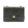 Chanel Vintage Vintage Tassen Pre-owned Leather Flap Bag Black