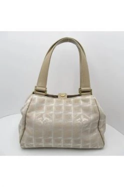 Chanel Vintage Vintage Tassen Pre-owned Handbags Beige -Goedkope Chanel Vintage winkel eb0c1ae6c3db4e25101fde5d5b74e8b8