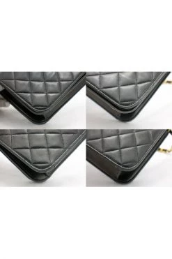 Chanel Vintage Vintage Tassen Pre-owned Sac à Rabat Black -Goedkope Chanel Vintage winkel eb8669e06d34aea6b5731c0788f26eee