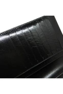 Chanel Vintage Vintage Accessoires Pre-owned Leather Wallets Black