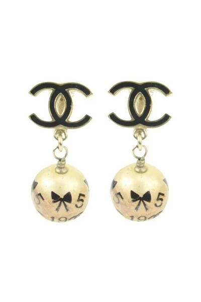 Chanel Vintage Vintage Sieraden Pre-owned Metal Chanel-jewelry Yellow 6 Chanel Vintage Vintage Sieraden Pre-owned Metal Chanel-jewelry Yellow - Afbeelding 6