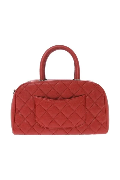 Chanel Vintage Vintage Tassen Pre-owned Handbag Red 4 Chanel Vintage Vintage Tassen Pre-owned Handbag Red - Afbeelding 4