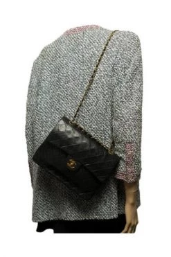 Chanel Vintage Vintage Tassen Pre-owned Leather Chanel-bags Black -Goedkope Chanel Vintage winkel ebcc12d730a221d9a3b14e1dee9d138d