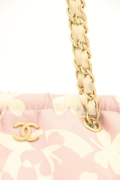 Chanel Vintage Vintage Tassen Pre-owned Fabric Chanel-bags Pink 2 Chanel Vintage Vintage Tassen Pre-owned Fabric Chanel-bags Pink - Afbeelding 2