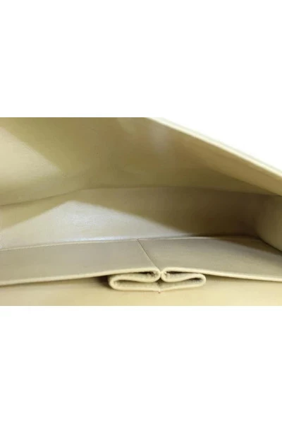 Chanel Vintage Vintage Tassen Pre-owned Fabric Chanel-bags Beige 2 Chanel Vintage Vintage Tassen Pre-owned Fabric Chanel-bags Beige - Afbeelding 2