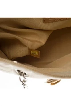 Chanel Vintage Vintage Tassen Pre-owned Leather Chanel-bags Beige -Goedkope Chanel Vintage winkel ec9f3f51ff6accb9106f31935e22f4c9