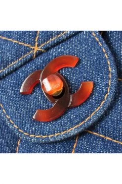 Chanel Vintage Vintage Tassen Pre-owned Denim Chanel-bags Blue 10 Chanel Vintage Vintage Tassen Pre-owned Denim Chanel-bags Blue -Goedkope Chanel Vintage winkel ecaef733ee1e7b0bcb190feb58e222e7