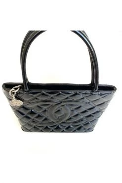 Chanel Vintage Vintage Tassen Pre-owned Leather Totes Black -Goedkope Chanel Vintage winkel ecdbde5f0c6b500babad3f394f629d5a