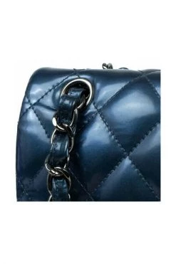 Chanel Vintage Vintage Tassen Pre-owned Shoulder Bags Blue -Goedkope Chanel Vintage winkel ed0d51a35cca2b2f4583f66b8f27f066