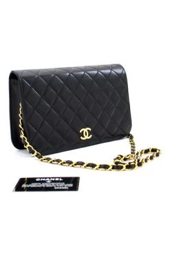 Chanel Vintage Vintage Tassen Pre-owned Shoulder Bag Black -Goedkope Chanel Vintage winkel ee0b4e0c7d3bf7789e66f6eca9e664ac