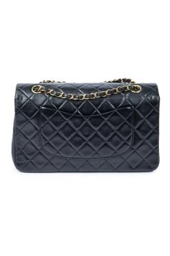 Chanel Vintage Vintage Tassen Pre-owned Medium Double Flap Bag Black -Goedkope Chanel Vintage winkel ee9f328ba1c77ab4ac64ec8a7bd74540