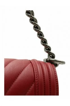 Chanel Vintage Vintage Tassen Shoulder Bags Red -Goedkope Chanel Vintage winkel eea000a92879d68fc5938350e24d6e13