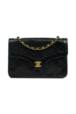 Chanel Vintage Vintage Tassen Pre-owned Bag Black -Goedkope Chanel Vintage winkel eecd9705b3976096444a5ae4173734aa