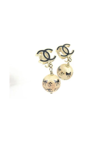 Chanel Vintage Vintage Sieraden Pre-owned Metal Chanel-jewelry Yellow 1 Chanel Vintage Vintage Sieraden Pre-owned Metal Chanel-jewelry Yellow