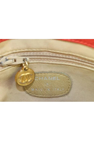 Chanel Vintage Vintage Tassen Pre-owned Clutches Red 5 Chanel Vintage Vintage Tassen Pre-owned Clutches Red - Afbeelding 5