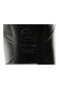 Chanel Vintage Vintage Schoenen Pre-owned Camellia Ankle Boots Black -Goedkope Chanel Vintage winkel efa24e199b0b7225ccbc1fa74d9ad812