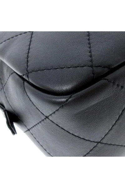 Chanel Vintage Vintage Tassen Pre-owned Leather Handbags Black 6 Chanel Vintage Vintage Tassen Pre-owned Leather Handbags Black - Afbeelding 6