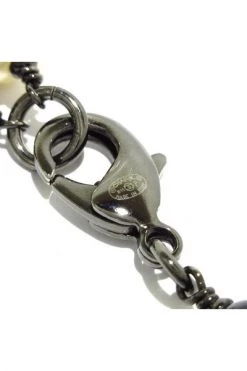 Chanel Vintage Vintage Sieraden Pre-owned Metal Necklaces Black -Goedkope Chanel Vintage winkel f009c5aa6d391240c3ebd06973aa8a59